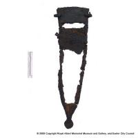 An iron dagger frame