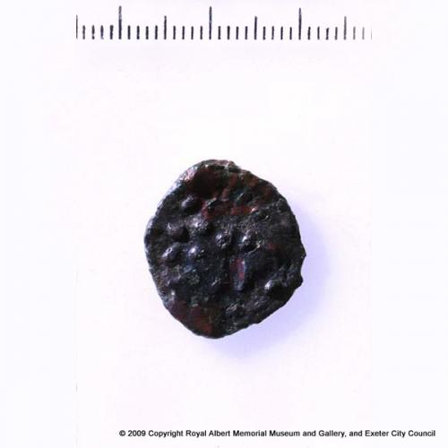 Iron Age coin of the people of Dorset (reverse)