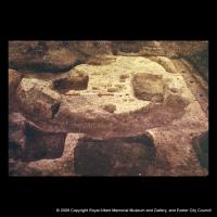 An Iron Age round house, Guildhall Shopping Centre