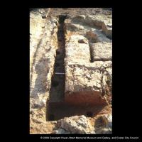 Legionary building trench