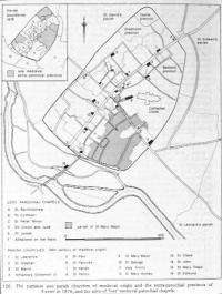 The parishes of central Exeter