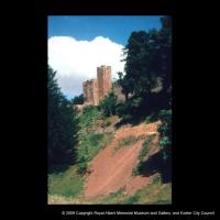 Rougemont Castle earthworks