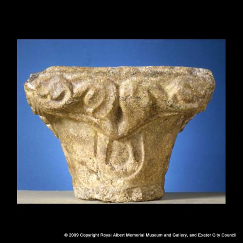Architectural fragment from St Nicholas Priory