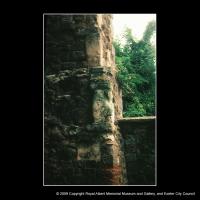 Long–and–short quoins in the castle gatehouse