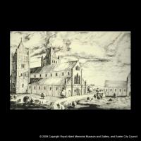 Reconstruction of the appearance of the Norman cathedral