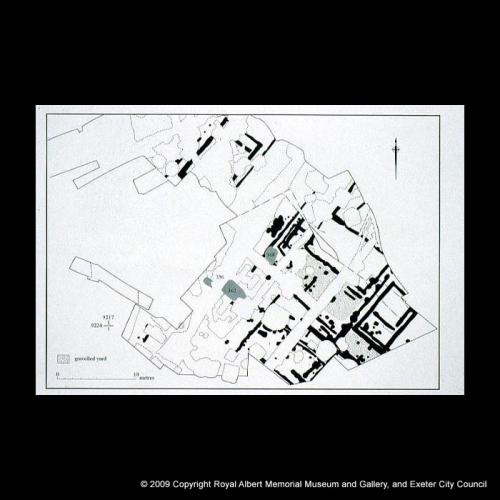 Plan of the military compound at Holloway Street