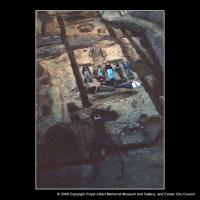 Archaeologists lying in soldiers’ barracks at Bartholomew Street