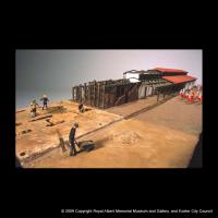 Excavation of a barrack