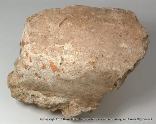 Concrete from the bath–house