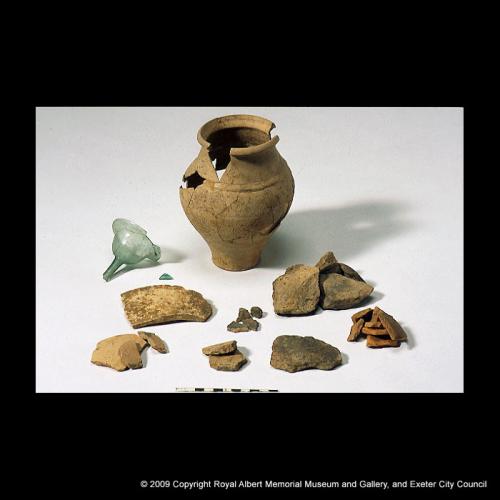 A soldier’s burial goods from Holloway Street