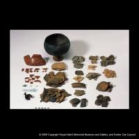 A soldier’s burial goods, from Holloway Street