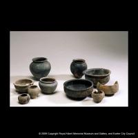 Wheel–thrown grey wares