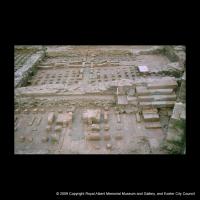 Excavation of  the basilica