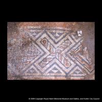 The corridor mosaic at Catherine Street