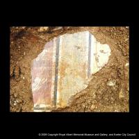Plaster fragment from the basilica