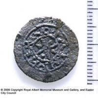 A silver denier of Andrew I of Hungary (obverse)