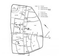 Plan of Exeter in the 11th century