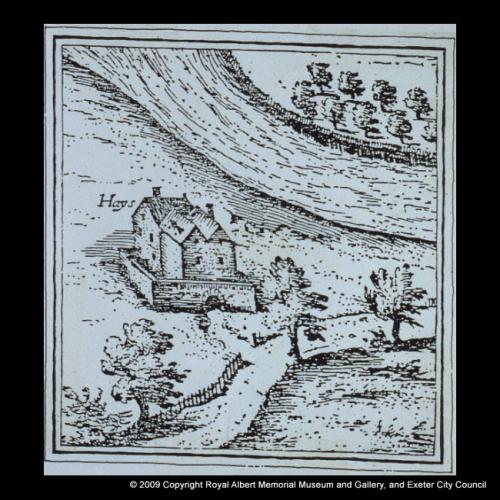 The Elizabethan country house at Hayes Barton