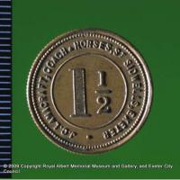 A token of the Coach and Horses Inn (reverse)
