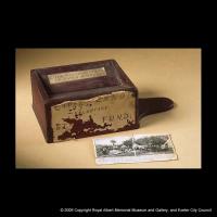 Strike–fund box from the Stoke Canon papermakers’ strike