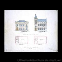Proposed  designs for the Freemasons’ Hall