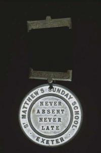 A Victorian Sunday School medal