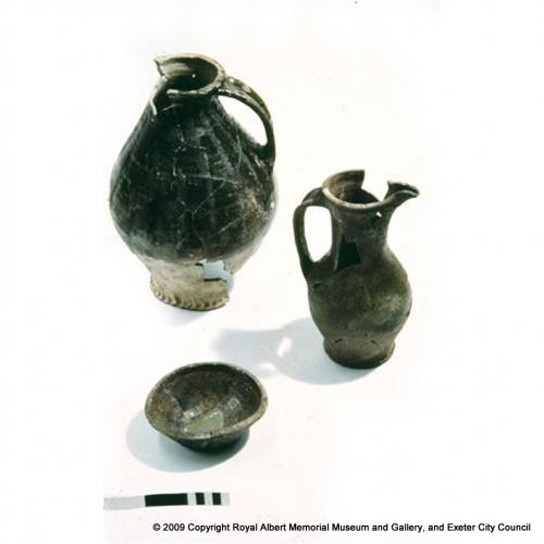 A group of late medieval pottery