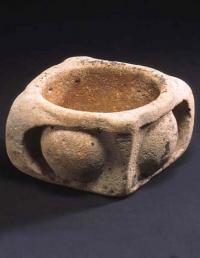 A stone mortar