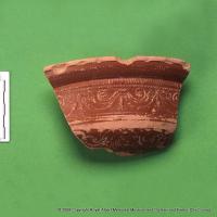 A samian bowl from Topsham