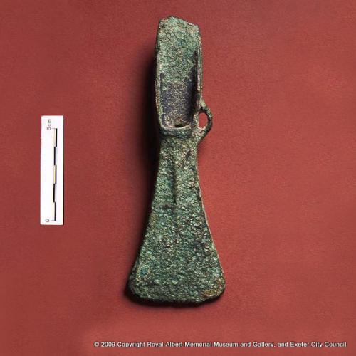 Bronze Age axe from the Exeter area