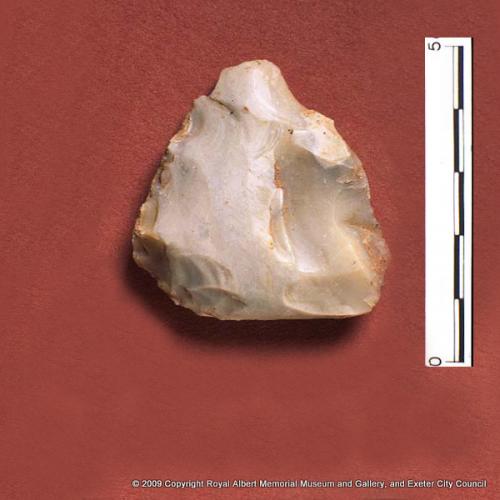 Neolithic flint axe fragment, St Bridget’s Nursery, Topsham