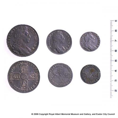 Coins of the Exeter mint of 1696–7