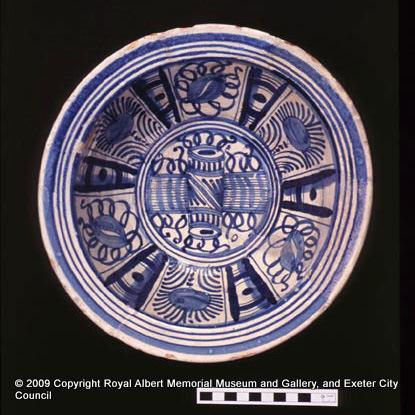 A delftware bowl from 15 The Close