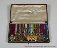 Captain Bell’s service medals