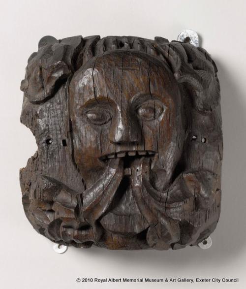A green man collected by Harry Hems