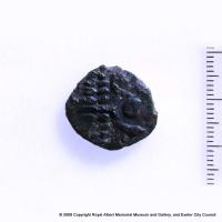 Iron Age coin of the people of Dorset (obverse)