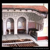 The museum model of the  bath–house