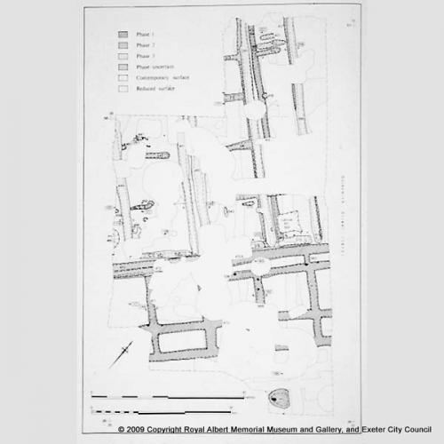Plan of barracks in Goldsmith Street