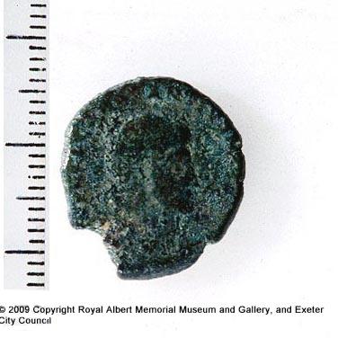 Roman coin from Silver Terrace
