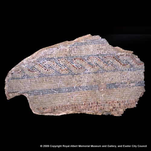 Mosaic fragment found beside Mary Major church