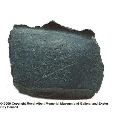 Sherd with a Christian monogram