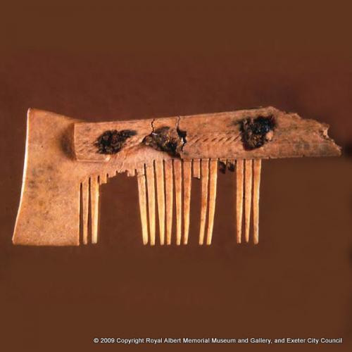 A late Saxon bone comb