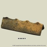 Late medieval ridge–tile from Bowhill