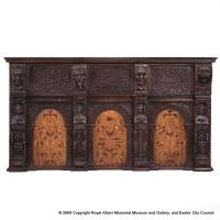 Wooden overmantel from 229 High Street