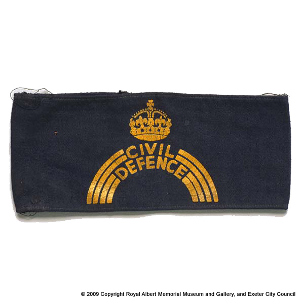 Civil Defence arm band