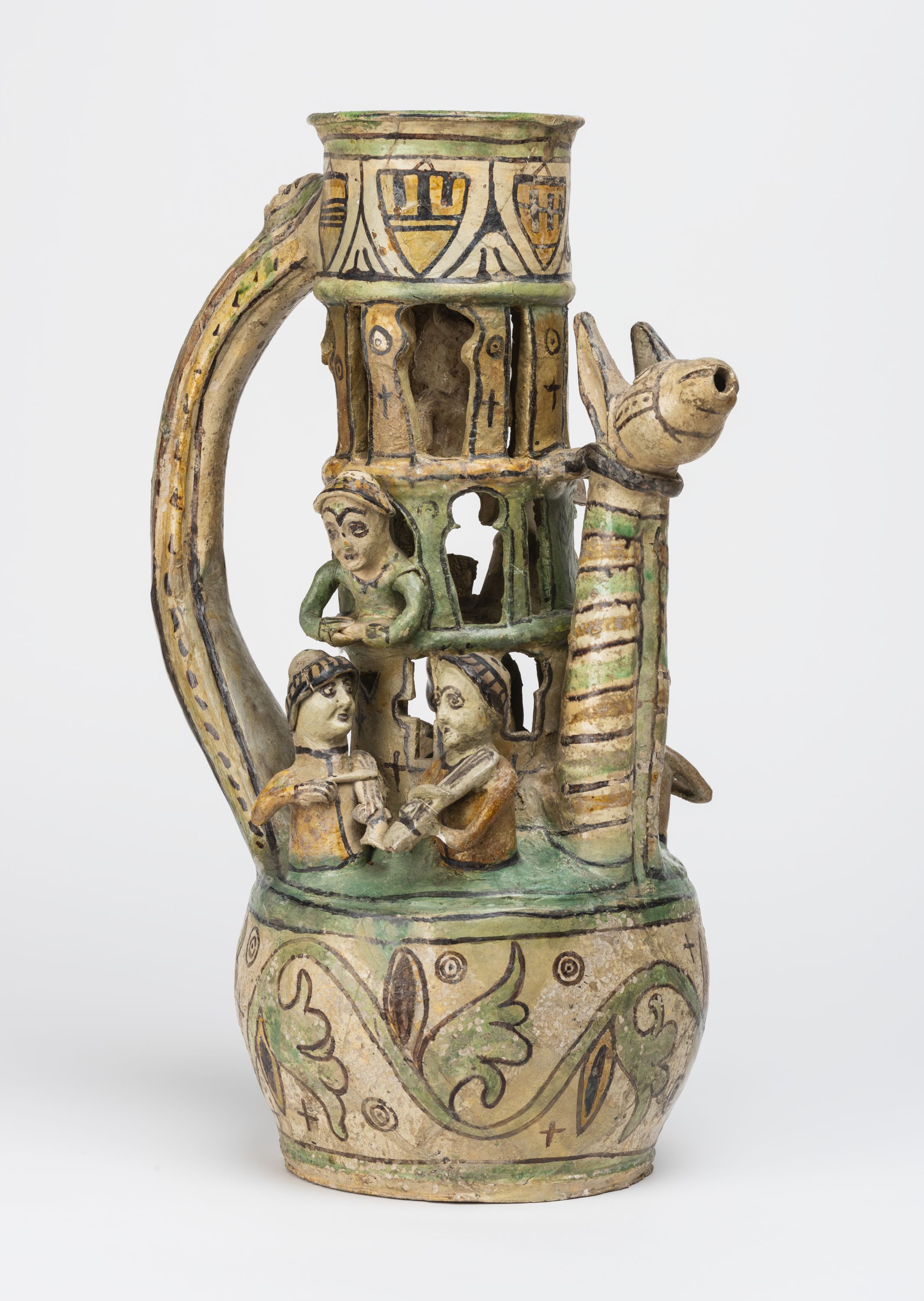 Exeter puzzle jug, Making History gallery