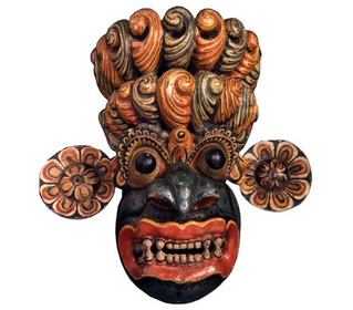 Interacting with the Spirit World - Cobra Demon Mask